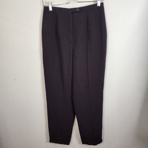 HB II Harve Benard Women's Brown Blazer/Blouse & Pants 2 Piece Set Size 8 Suit - Picture 2 of 12